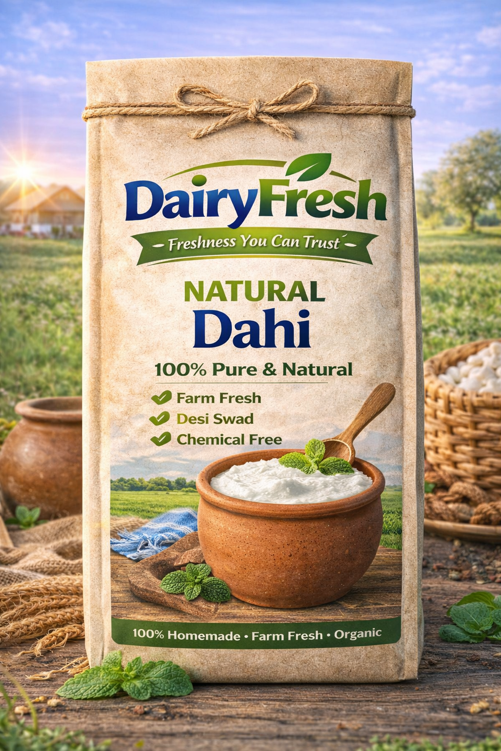Natural Dahi – Thick & Creamy Curd DairyFresh